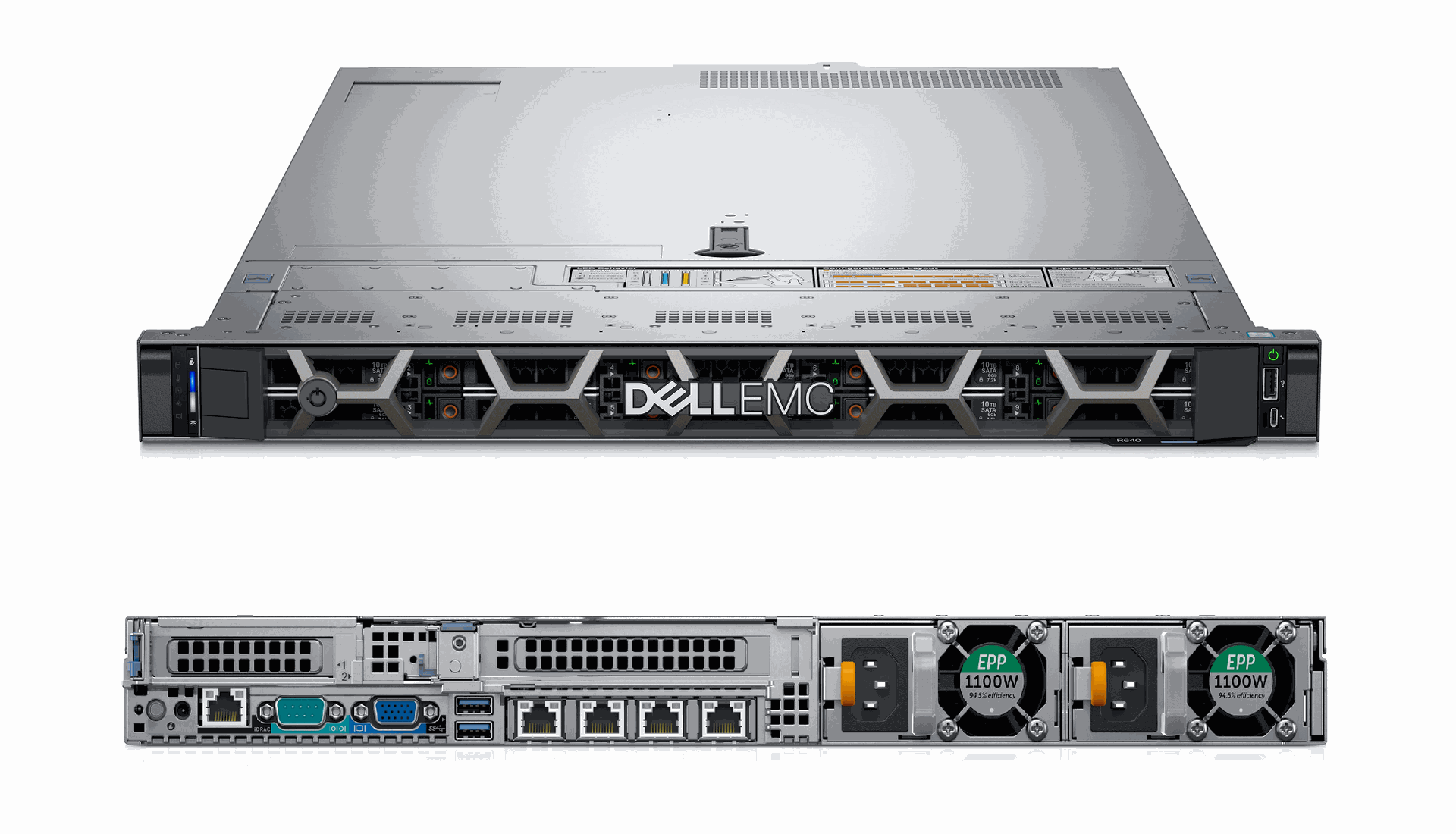 Dell EMC PowerEdge R640 1U Rack Server: High-Performance and Scalable