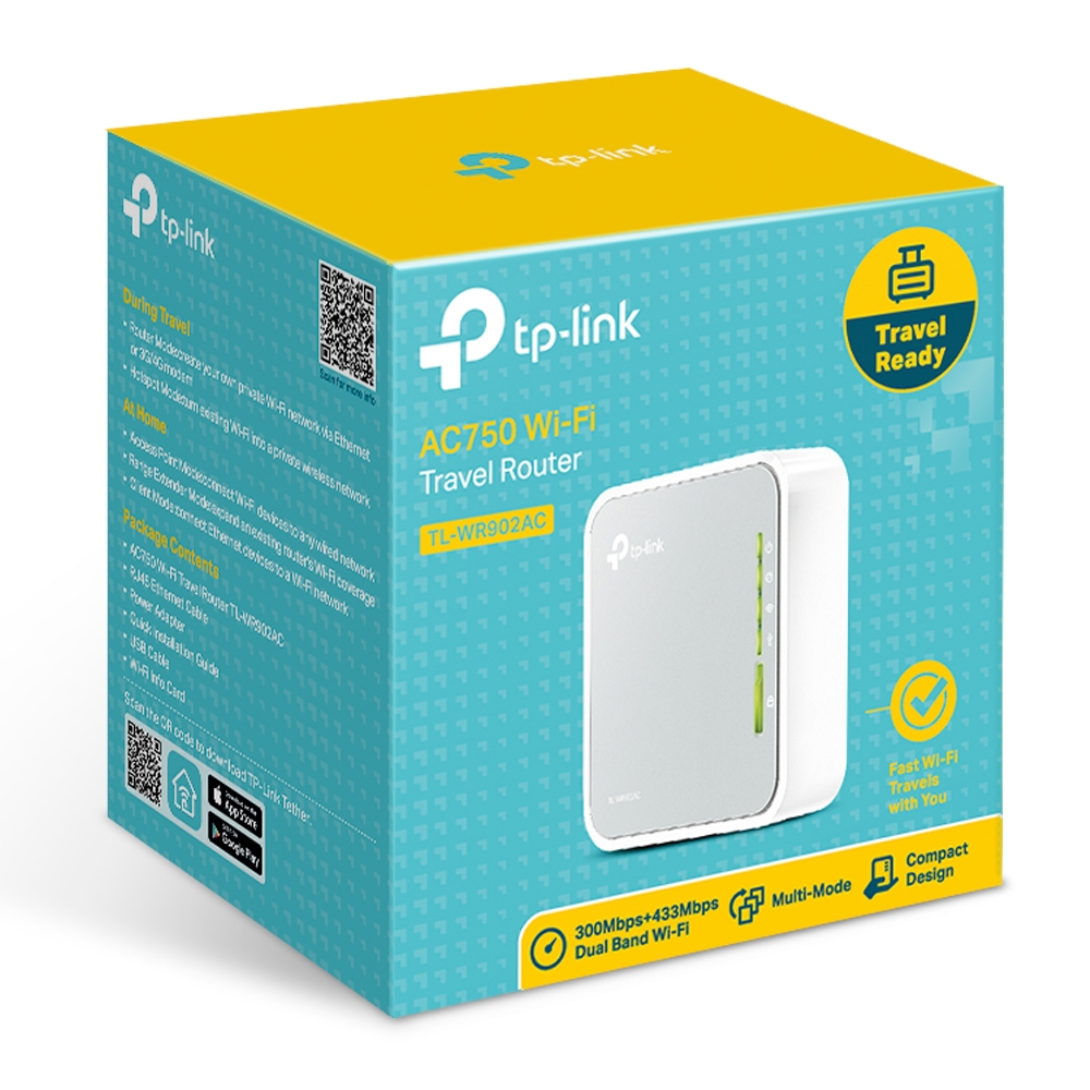 TP-Link AC750 Wireless Travel Router