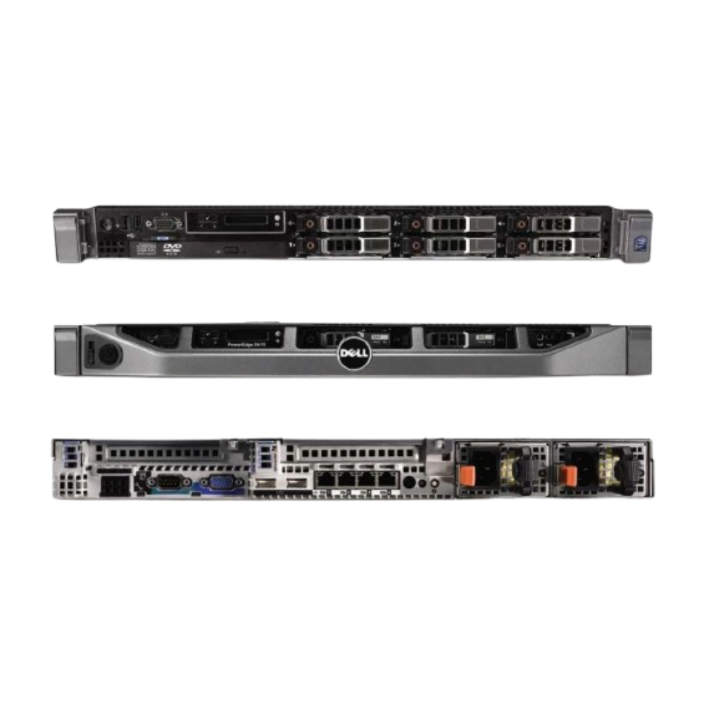 (Refurbished) Dell PowerEdge R610 Rack Server (2xX5650.64GBGB.120GBGB)
