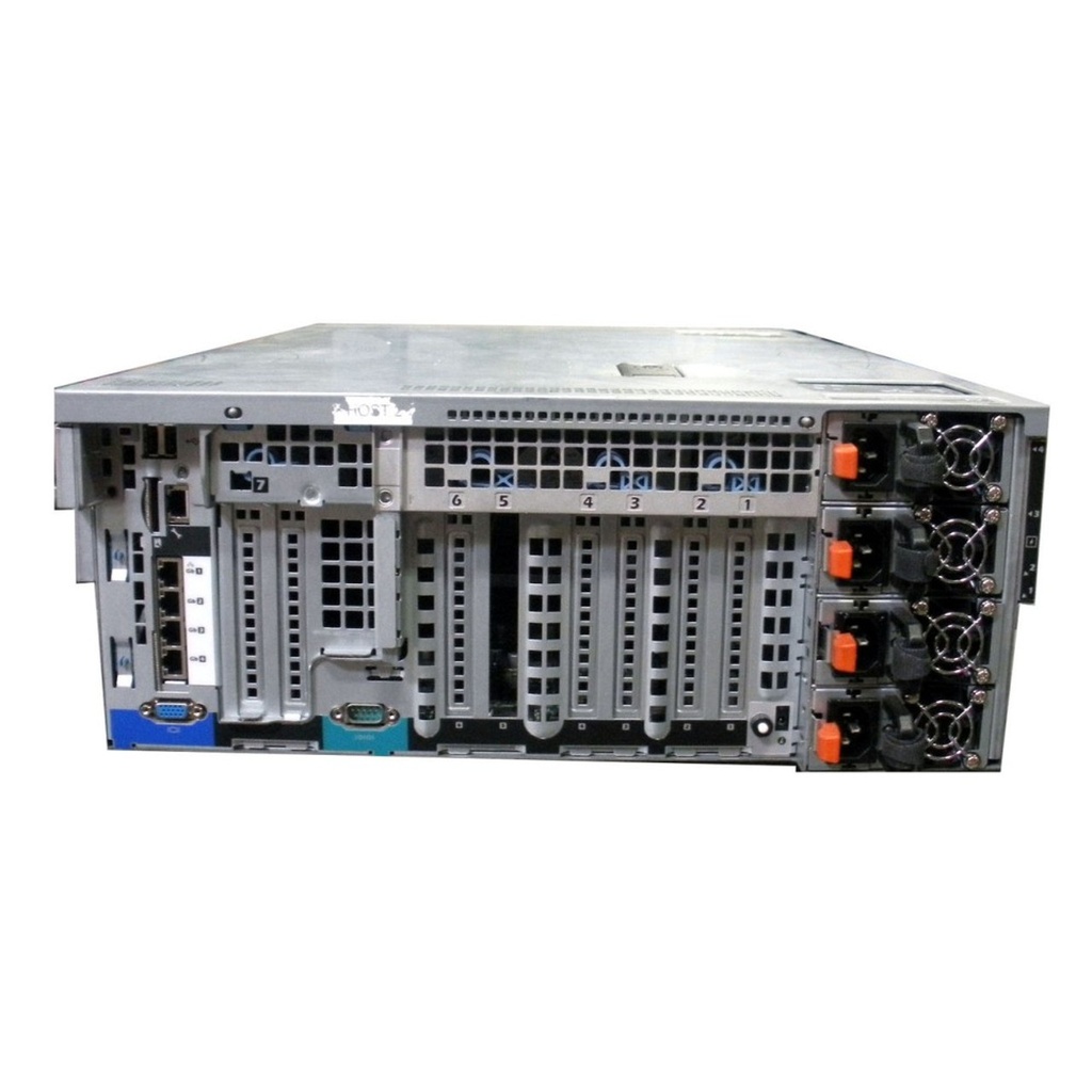 (Refurbished) Dell PowerEdge R910 Rack Server (4xE74850.32GB.1200GB)