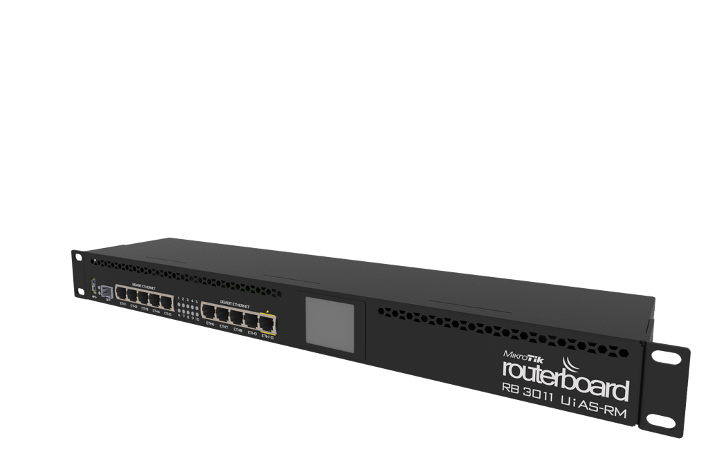 Mikrotik RouterBOARD 3011UiAS-RM 1U Rackmount