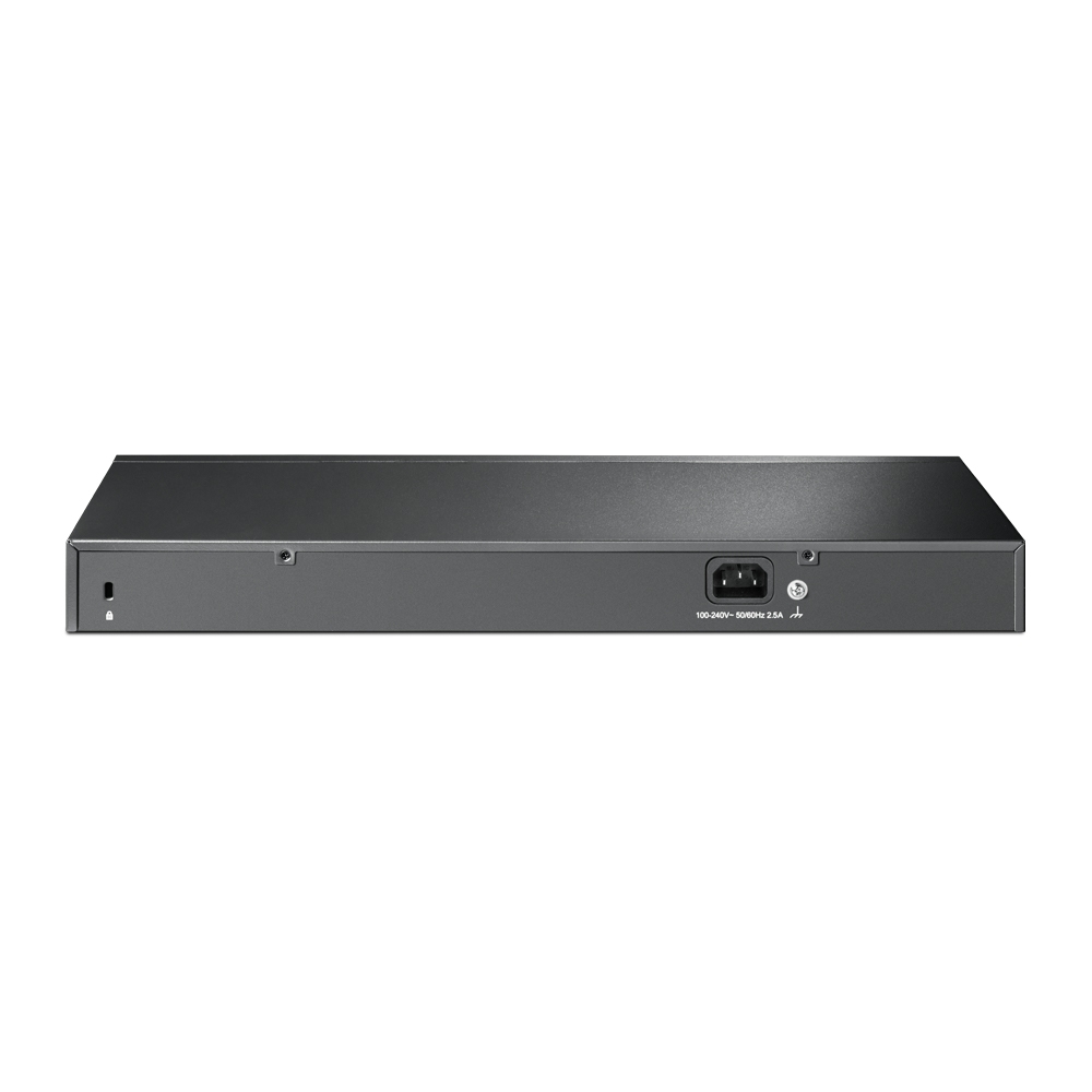 TP-Link 16-Port 10/100 Mbps + 2-Port Gigabit Rackmount Switch with 16-Port PoE+