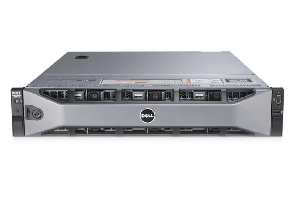 (Refurbished) Dell PowerEdge R720XD CTO Server (2xE52630.16GB.2x480GB)