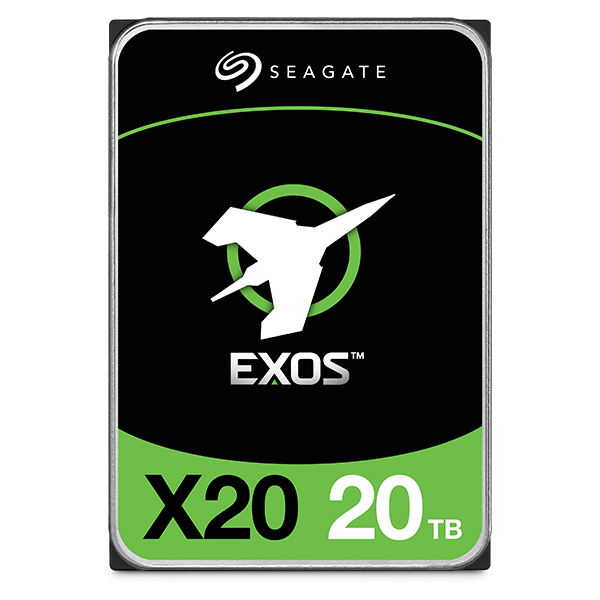 Seagate ST20000NM007D 20TB SATA Exos X20 Enterprise Hard Drive
