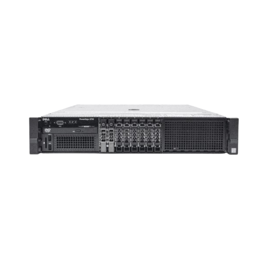 (Refurbished) Dell PowerEdge R730 Rack Server (2xE52630v4.32GB.3x480GB)