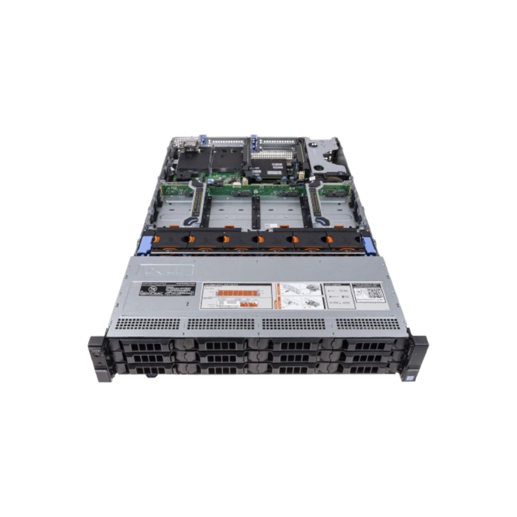 (Refurbished) Dell PowerEdge R730xd Rack Server (2xE52699v3.128GB.8x480GB)