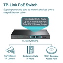 TP-Link JetStream 16-Port Gigabit Easy Smart PoE+ Switch with 2 SFP Slots