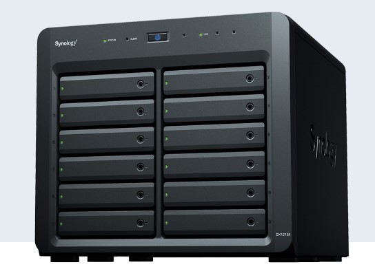 Synology 12-Bay DX1215II Tower NAS Expansion Unit