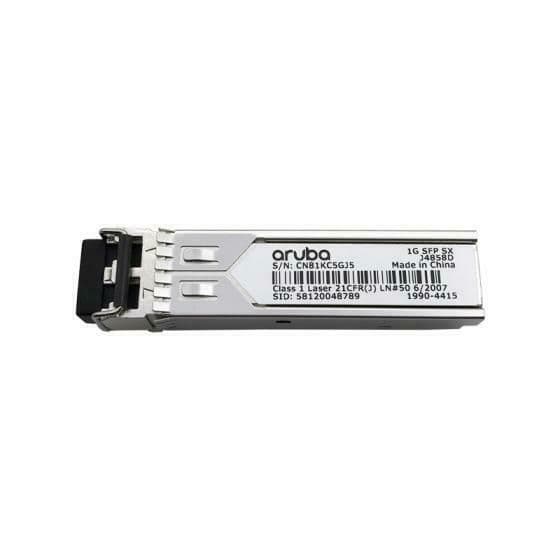 HPE Aruba 1G SFP LC SX 500m OM2 MMF Transceiver