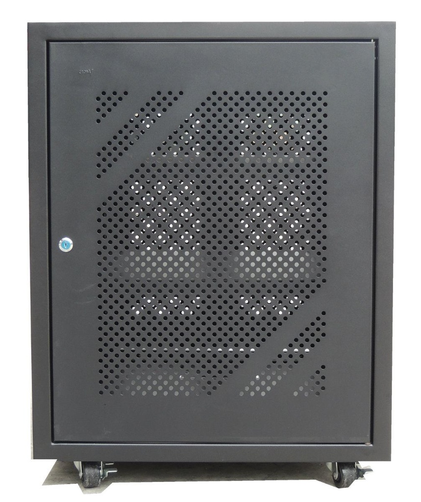 GrowV 19' Floor Stand Server Rack 15U (Perforated)