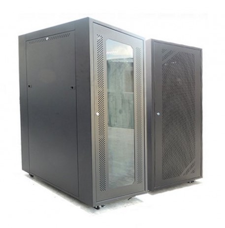 GrowV 19' Floor Stand Rack Server Rack 37U (Tempered Glass Door)