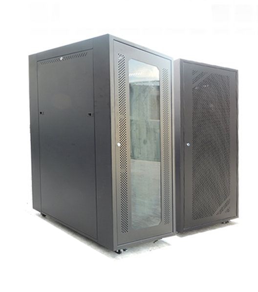 GrowV 19' Floor Stand Server Rack 37U (Tempered Glass Door)