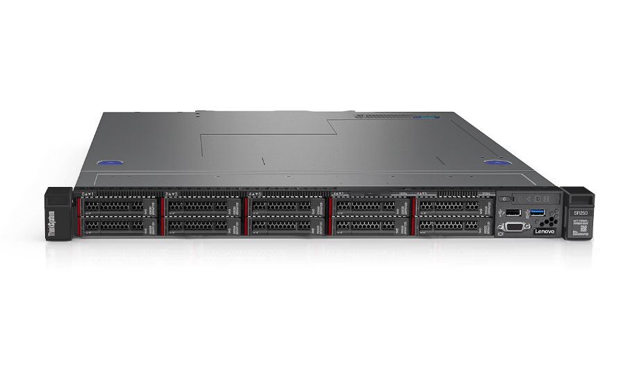 Lenovo ThinkSystem  SR250 1U Rack Server
