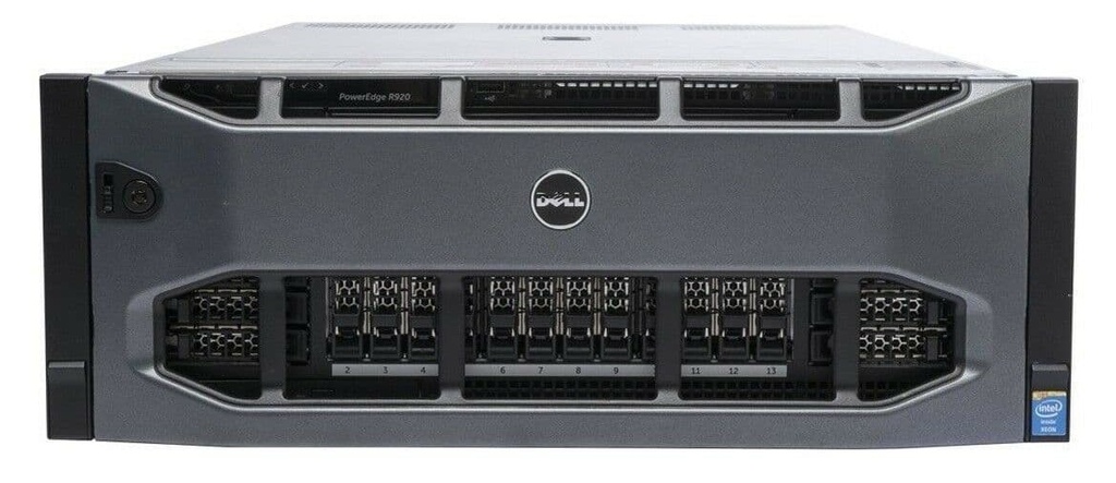 (Refurbished) Dell PowerEdge R920 Rack Server (4xE74890V2.256GB.240GB)