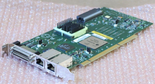 (Refurbished) HP AB290AX PCI-X 2 Port U320 SCSI Combo Card for RX2660