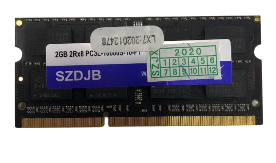 2GB 2Rx8 PC3L-10600S-10-F1