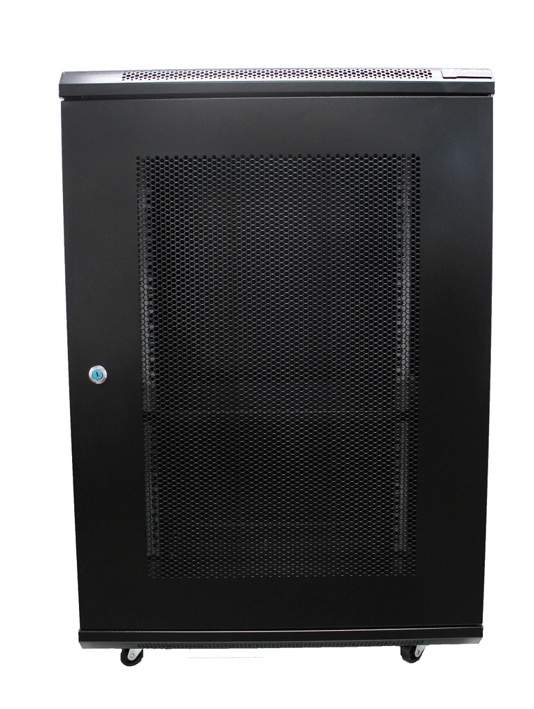 CentRacks 12U (40cm x 60cm x 53cm) Perforated Floor Stand Server Rack - Black