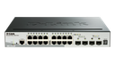D-Link 16 x Port + 2 SFP + 2 10G SFP+ Stackable Smart Managed Gigabit Switch