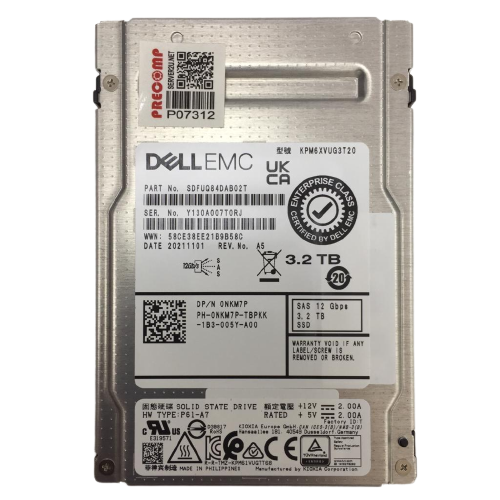 Dell EMC 3.2TB SSD SAS