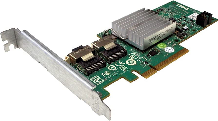 Dell PERC H200 Adapter 8-Port 6Gb/s SAS SATA Controller Card