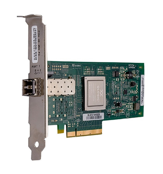 Dell QLE2560 8GB Single Port PCI-E FC HBA Adapter Card, with SFP