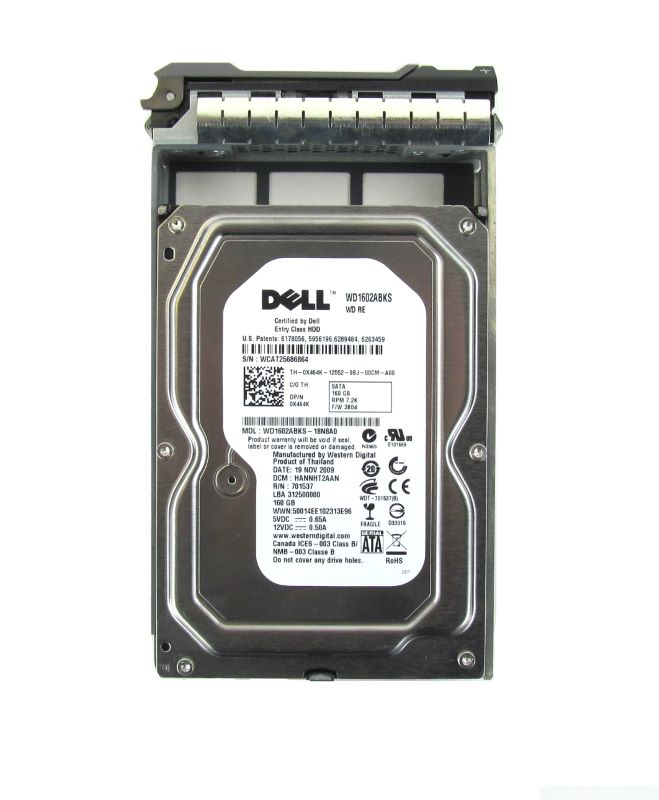 Dell WD1602ABKS 160GB Internal 7200RPM 3.5" HDD