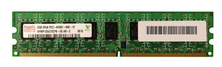 HYNIX 2GB PC2-6400E DDR2-800 ECC 2RX8 MEMORY