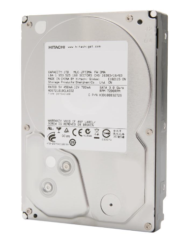 Hitachi 1TB SATA 3.0Gb/s 3.0 7200 RPM 32MB Buffer Hard Drive