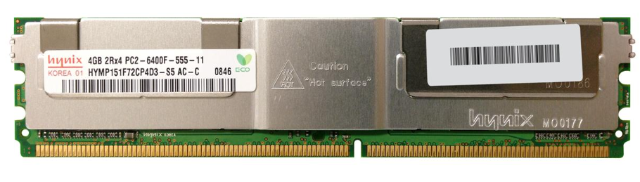 Hynix 2Rx4 4GB PC2-6400F-555-11