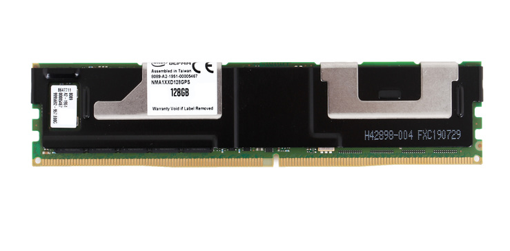 INTEL 128GB PC4-21300 DDR4-2666 DDR-T OPTANE PERSISTENT MEMORY MODULE 