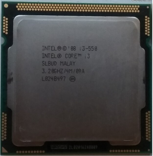 Intel® Core™ i3-550 Processor