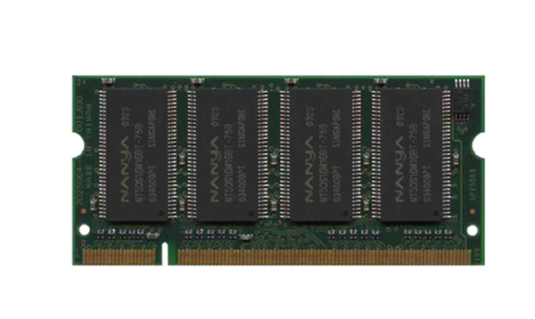 Micron 256MB DDR-266MHz PC2100 non-ECC Unbuffered CL2.5 200-Pin SDRAM SODIMM Memory Module