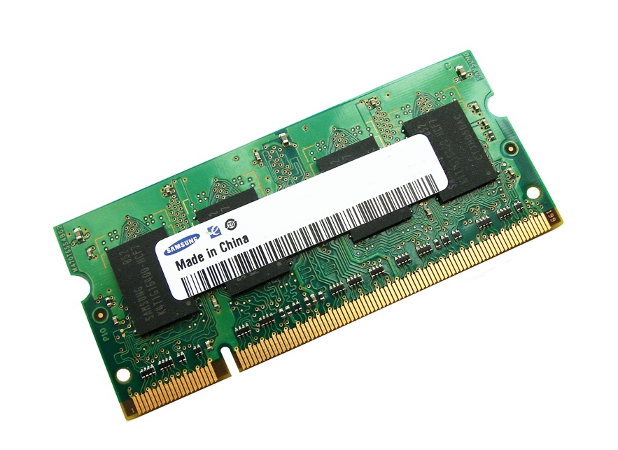 Samsung 256MB DDR2 400MHz PC2-3200 CL3 200-Pin SODIMM Single Rank Memory Module