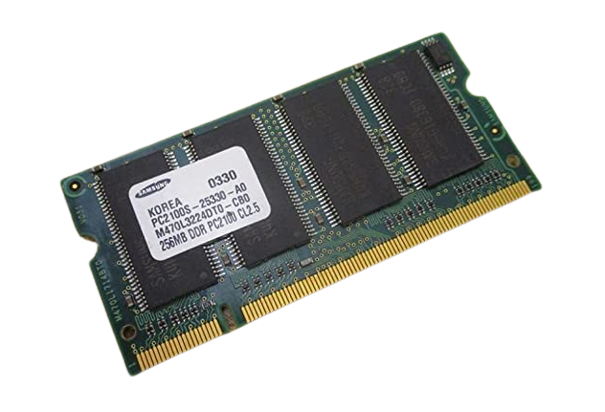 Samsung 256MB PC2100 CL2.5 266MHz DDR SODIMM Laptop Memory