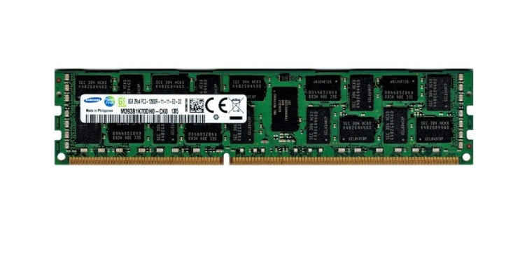 Samsung 4GB PC3-10600R DDR3-1333MHz ECC Registered CL9 240-Pin DIMM