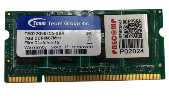 Team Elite 2GB DDR2 667Mhz CL5 Notebook Memory