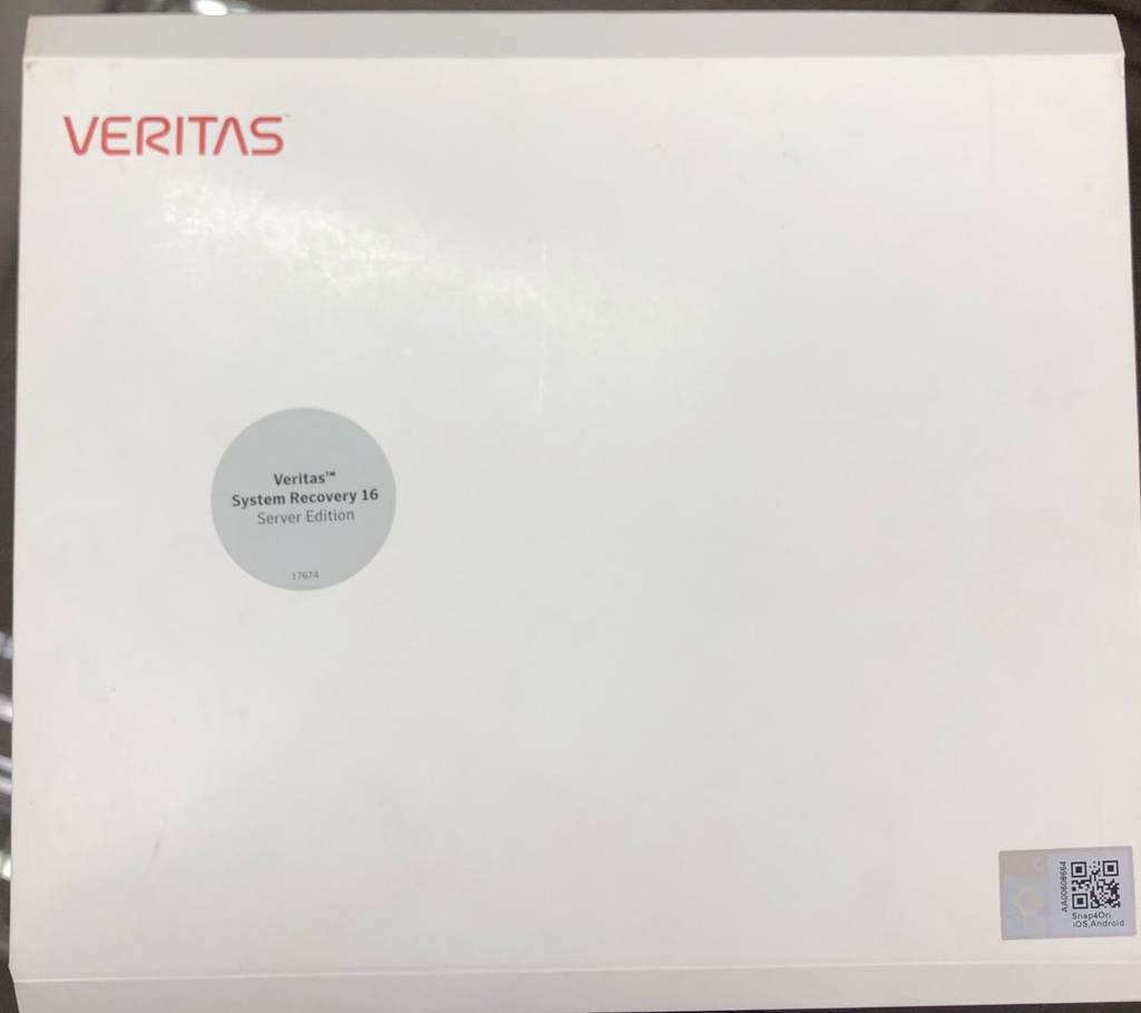 Veritas System Recovery 16 Server Edition