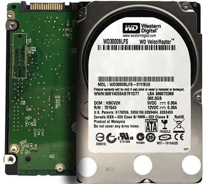 Western Digital VelociRaptor 300GB SATA2 10K RPM 16MB