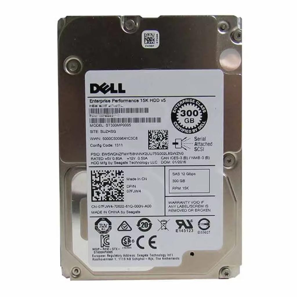 (401-AADX) Dell 300GB SAS 6 Gb/s 	2.5 inches 15k RPM HDD