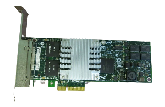Genuine Intel EXP19404PTLBLK Quad-Port PCI-E Gigabit Server Network Adapter Card