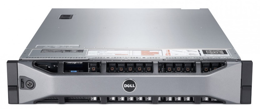 (Refurbished) Dell PowerEdge R720 Server (2xE52660V2.16GB.6TB)