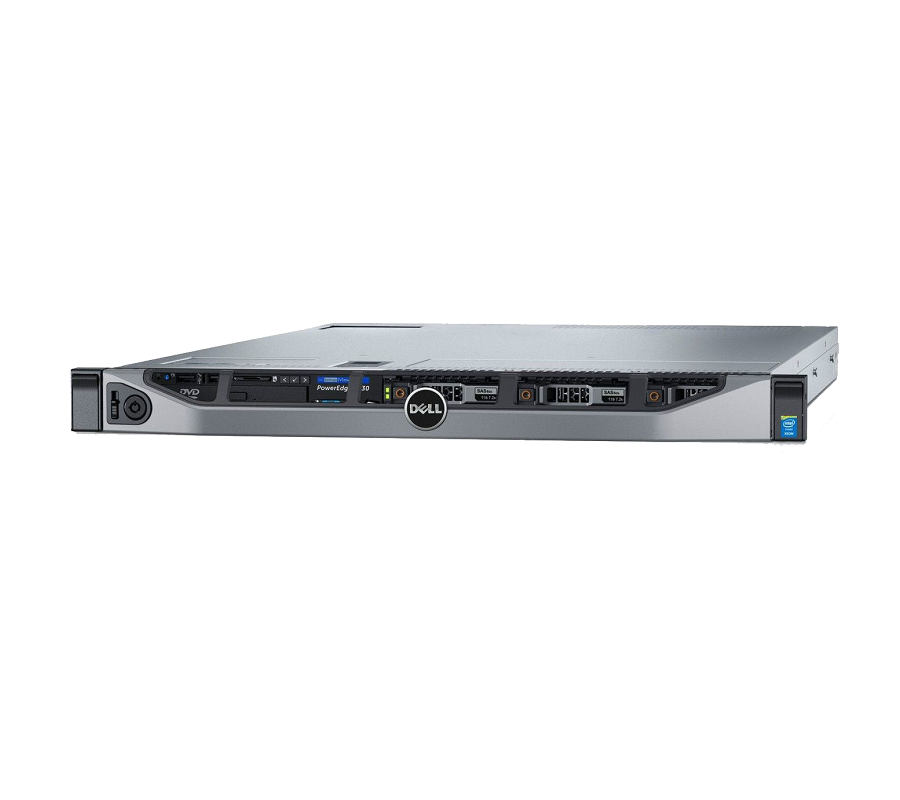 (Refurbished) Dell PowerEdge R630 Rack Server (2xE52680v3.96GB.3000GB) (R630-E52680v3-96GB)