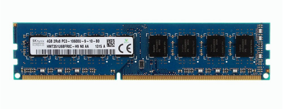 Hynix 2Gb 2Rx8 PC3 10600 DDR3 Dimm Ram Memori Desktop