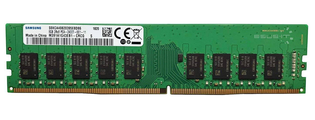 SAMSUNG M391A1G43EB1-CRC 8GB DDR4 2400MHZ ECC MEMORY MODULE