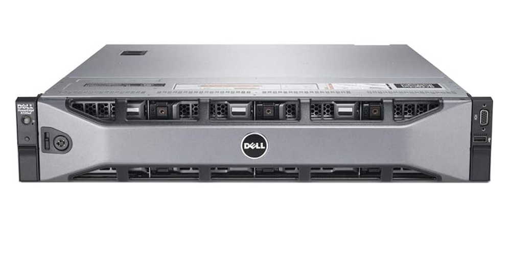 (Refurbished) Dell PowerEdge R810 Rack Server (4xE74860.96GB.5x1TB)