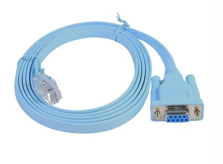 DB9 FEMALE TO RJ45 - CONSOLE CABLE 1.8METER