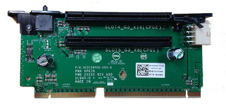 Dell FXHMV 2x PCIe Riser Board