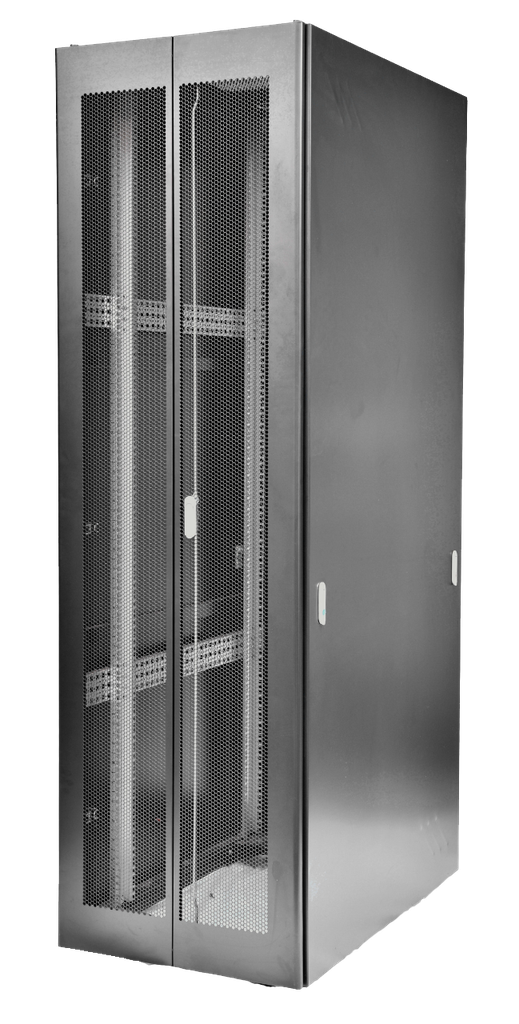 CentRacks Classy 42U for Server (205cm x 80cm x 100cm) Perspex Cable Management Rack