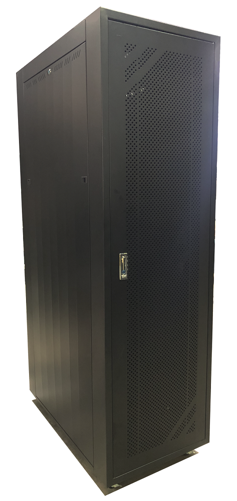 GrowV 19' Floor Stand Server Rack 42U 600 x 1000 (Perforated)