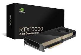 NVIDIA RTX 6000 Ada Generation 48GB GDDR6 PCIe Graphic Card